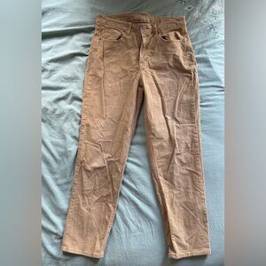 AE Stretch Corduroy Mom Straight Pant (12 Long)